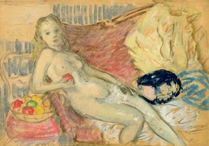 Estudio para Desnudo con Manzana